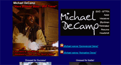 Desktop Screenshot of michaeldecamp.com